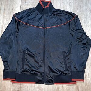 Vintage Sean John Mens‎ Red Long Sleeve Track Jacket Size XL Read Description